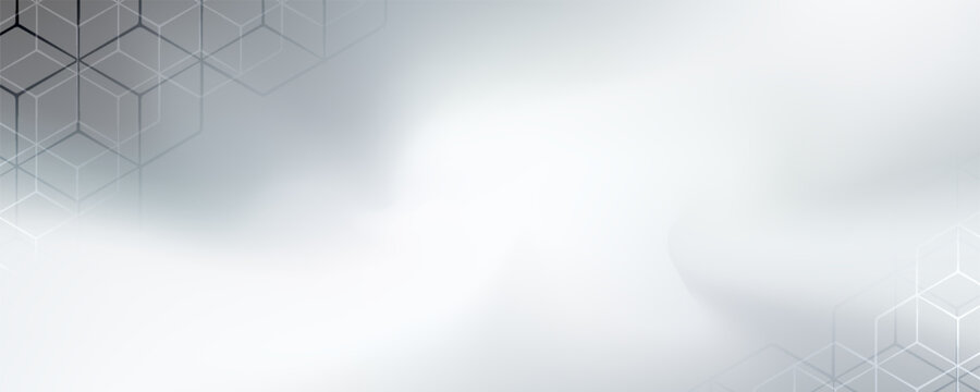 Silver foil background. Metal textured shiny gradient. Stainless glossy surface with reflection. Realistic chrome backdrop