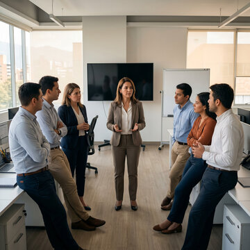 Junta empresarial de trabajo