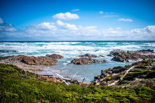Australia, The Edge of the World: located outside of Arthur River on the north-west coast of Tasmania. It's so named as what stretches beyond is the longest uninterrupted expanse of ocean in the world