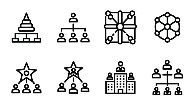 Colorful geometric shapes and objects vector collection Vector