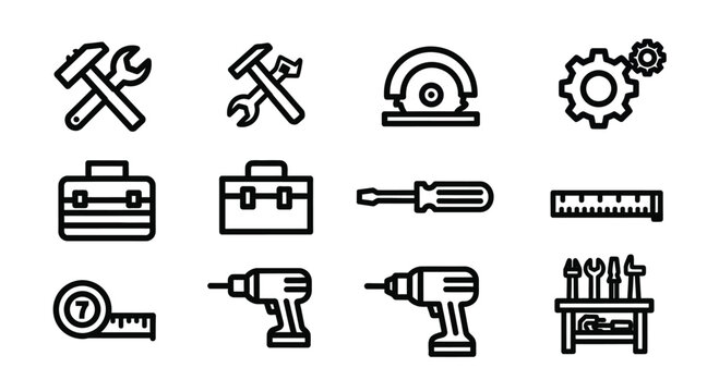 Flat design icons set of train and transport modes Vector