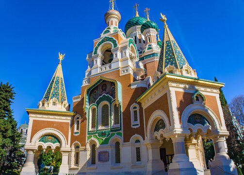 The Russian Orthodox Church of Saint-Nicolas, Nice, Frane
