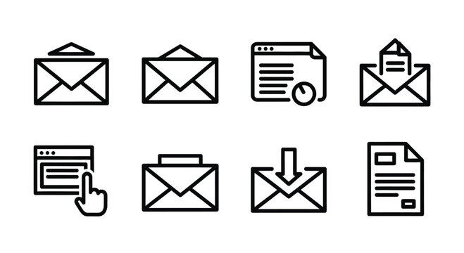 House with tools and building symbols vector icon set Vector