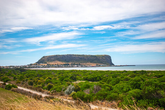 Australia, based 152 metres above Stanley in far north-west Tasmania, The Nut is the remains of an ancient volcanic plug offering a stunning 360 degree views. It's the ideal place for nature study.