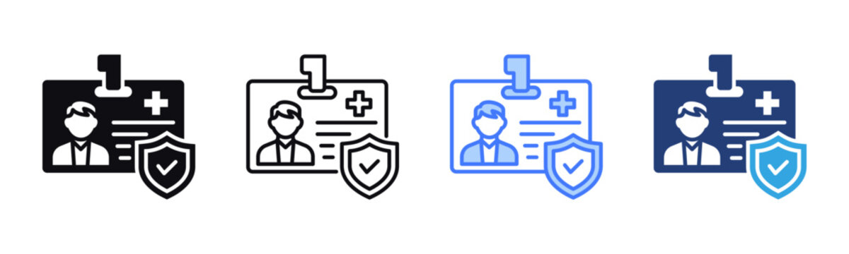 Verification icon sheet multiple style collection