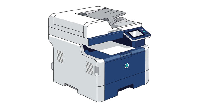 Modern office multifunction printer