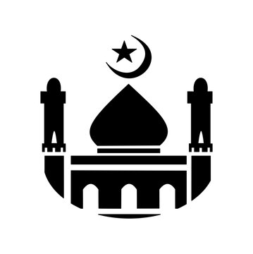 Mosque silhouette