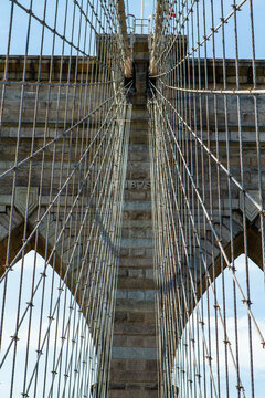 Brooklyn bridge in New York City 