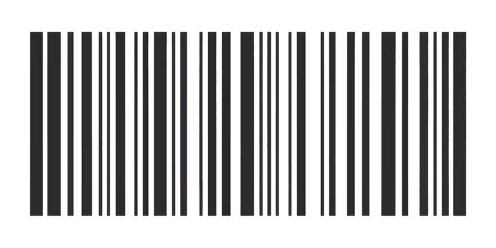 Barcode icon set, bar code black symbols, barcode scan graphics, product identification elements, retail and inventory management icons, digital scanning technology signs,