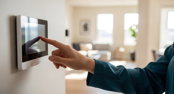 Home Automation System Controlled By A Touchscreen Interface
