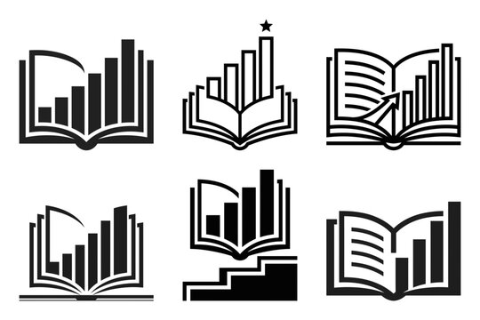 Gear flow automation business logo marks