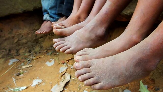 feet of indigenous people