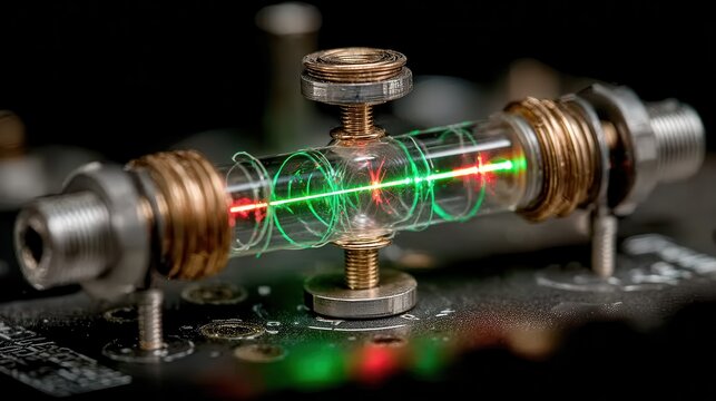 Laser ionization in electric circuit