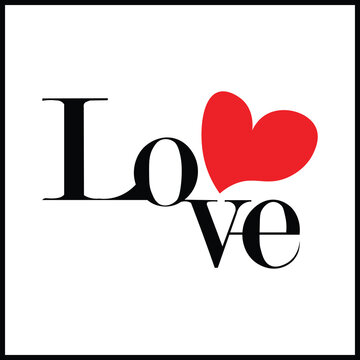 Minimalist handwritten love note featuring the phrase I love you and a vibrant red heart, ideal for Valentine's Day, romantic marketing, or heartfelt messaging campaigns.