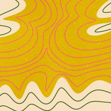 Mid century modern abstract geometric pattern background