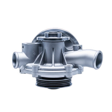 Engine cooling fluid circulation component