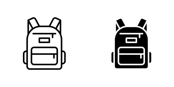 Backpack icons for app and websites.