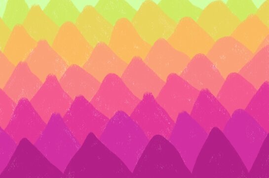 Vibrant summer wave pattern background design