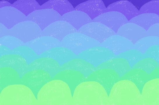 Vibrant summer waves pattern background