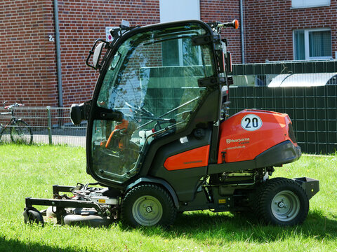 Germany, Paderborn, April 28. 2026, Husqvarna Rider P 525DX with cabine