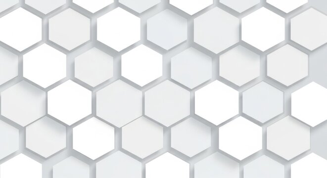 Modern Hexagonal Tile Pattern