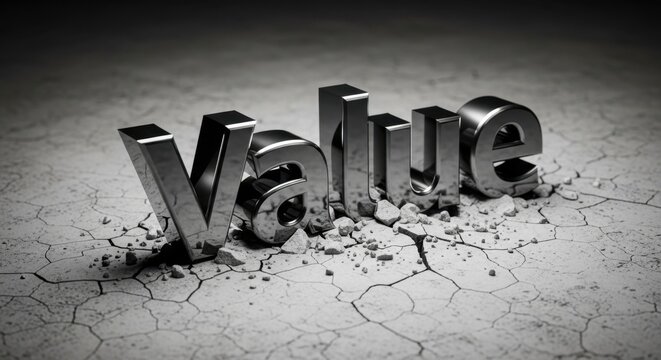 Value Concept with Cracked Ground