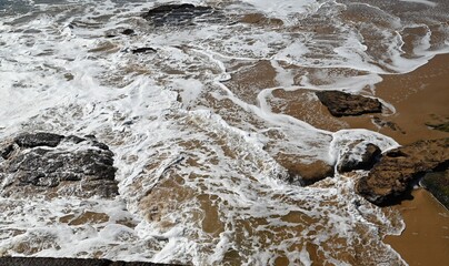 waves on the beach © Margarida