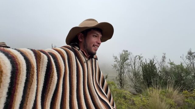 Horseback ride in Riobamba, Ecuador highland landscape