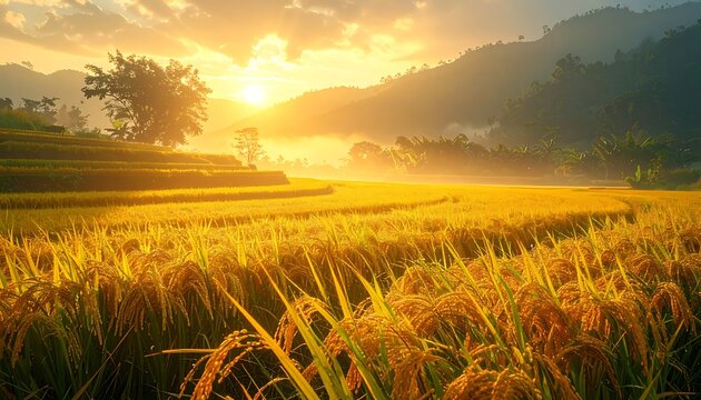Golden Hour Farmscape