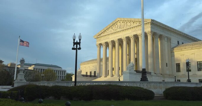 Supreme Court, Washington DC, Late in the Afternoon