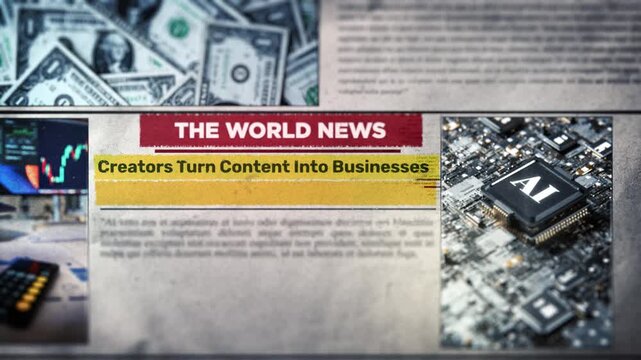 Creators Turn Content Into Businesses
