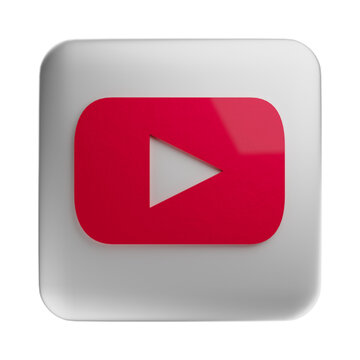 Digital Play Icon: A sleek, modern digital icon of a play button on a colored surface. This image embodies the essence of media, creativity, and the digital landscape.