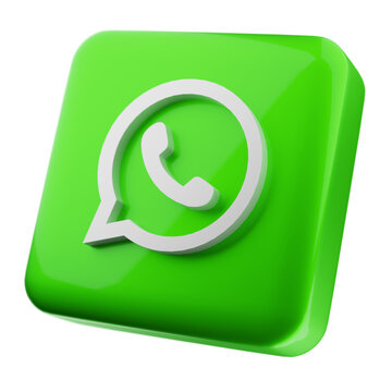 Communication Icon: A modern and visually striking communication icon, rendered in vibrant green and white. The icon features a speech bubble with a phone receiver.