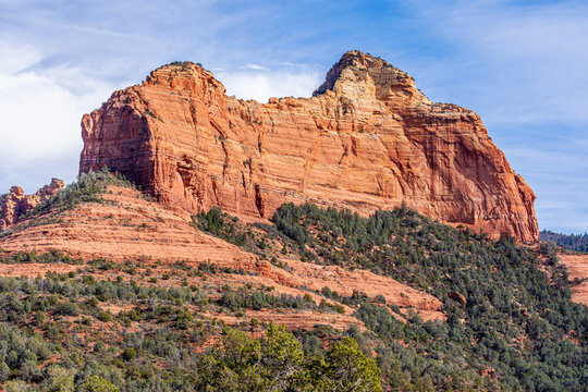 Sedona's Red Rocks Wilson Mountain  Sodona, Arizona