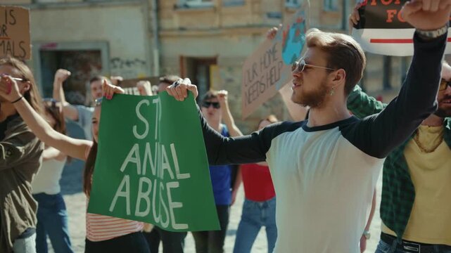 Youth are actively protesting to advocate for social justice, equality, and meaningful change