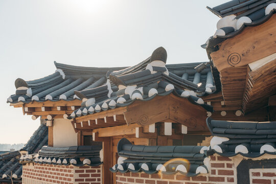 Bukchon Hanok Village, Seoul, South Korea