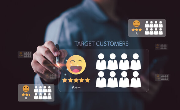 marketing analyst defines target customer segmentation data analytics, customer profiling, behavior insights, audience selection, digital strategy, performance metrics identify high value consumer