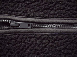 Zipper on sweatshirt © David
