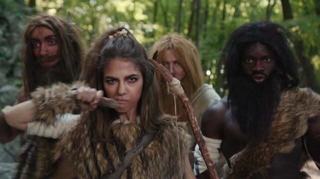 Tribal Warriors in Nature A Primitive Gathering of Allies and Cultures Through Adventure