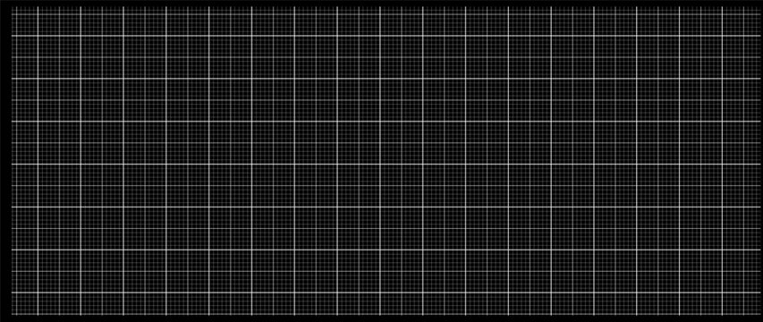 Seamless pattern millimeter node grid blueprint, black surface. Fine line spacing geometry layout, interface wireframes dashboards planning pages engineering diagrams technology visuals.