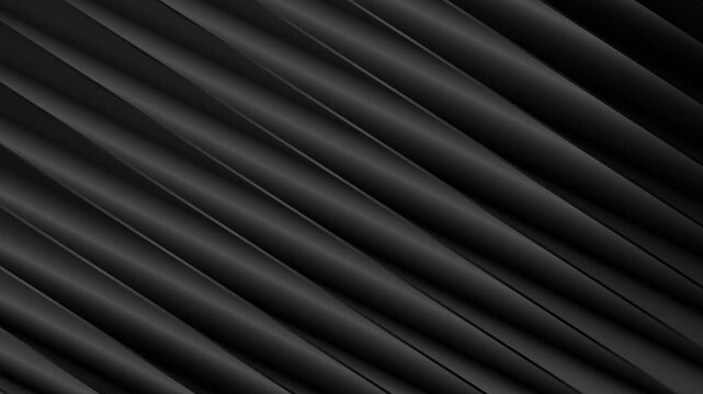 Abstract dark diagonal lines background with gradient shadows, creating a sleek and modern geometric pattern for contemporary design projects and futuristic concepts