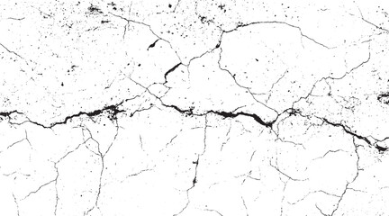 Obraz premium White and black sketch grunge backgrounds to create a distressed grain effect. rough urban texture vector. damaged crack and scratch dust wall texture. rough urban texture vector. damaged 