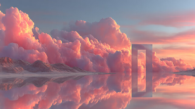 Doordash logo background tranquil soft diffused light pastel spectrum mirrorlike reflections crisp focus hdr rendered jpeg watermark text caption brand SEO Optimized elegant natural calm fresh elegant