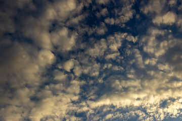 Obraz premium sky and clouds at sunset