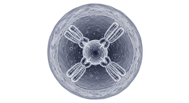 Microscopic view of a chromosome condensed for cell division science abstract background double helix chromosome microscopic genetics chromatid