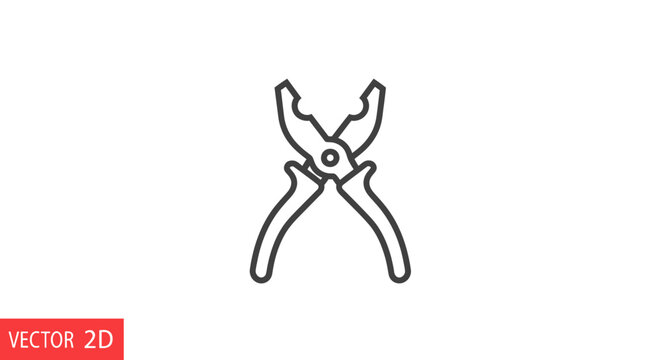 Pliers Tool Metal Work.