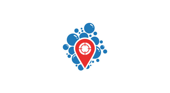 Red Location Pin Icon.