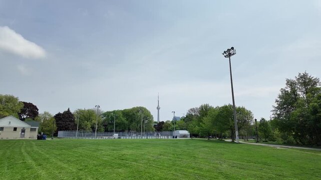 View of Trinity Bellwoods Park in Toronto