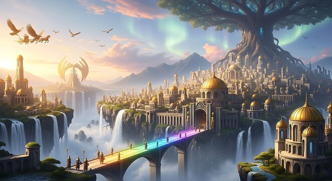 Fantasy Cityscape.