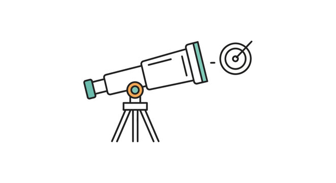 Telescope on Tripod Stand.